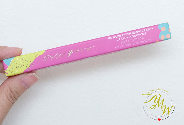 a photo of Full Brow Powder Finish Brow Crayon Review by Nikki Tiu of www.askmewhats.com