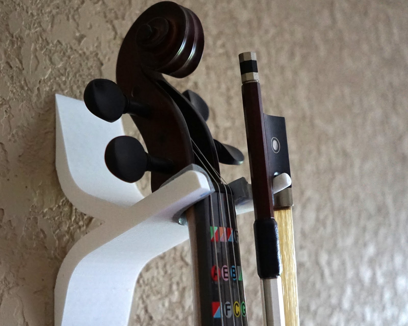 3D Printed Trumpet, Violin Hangers
