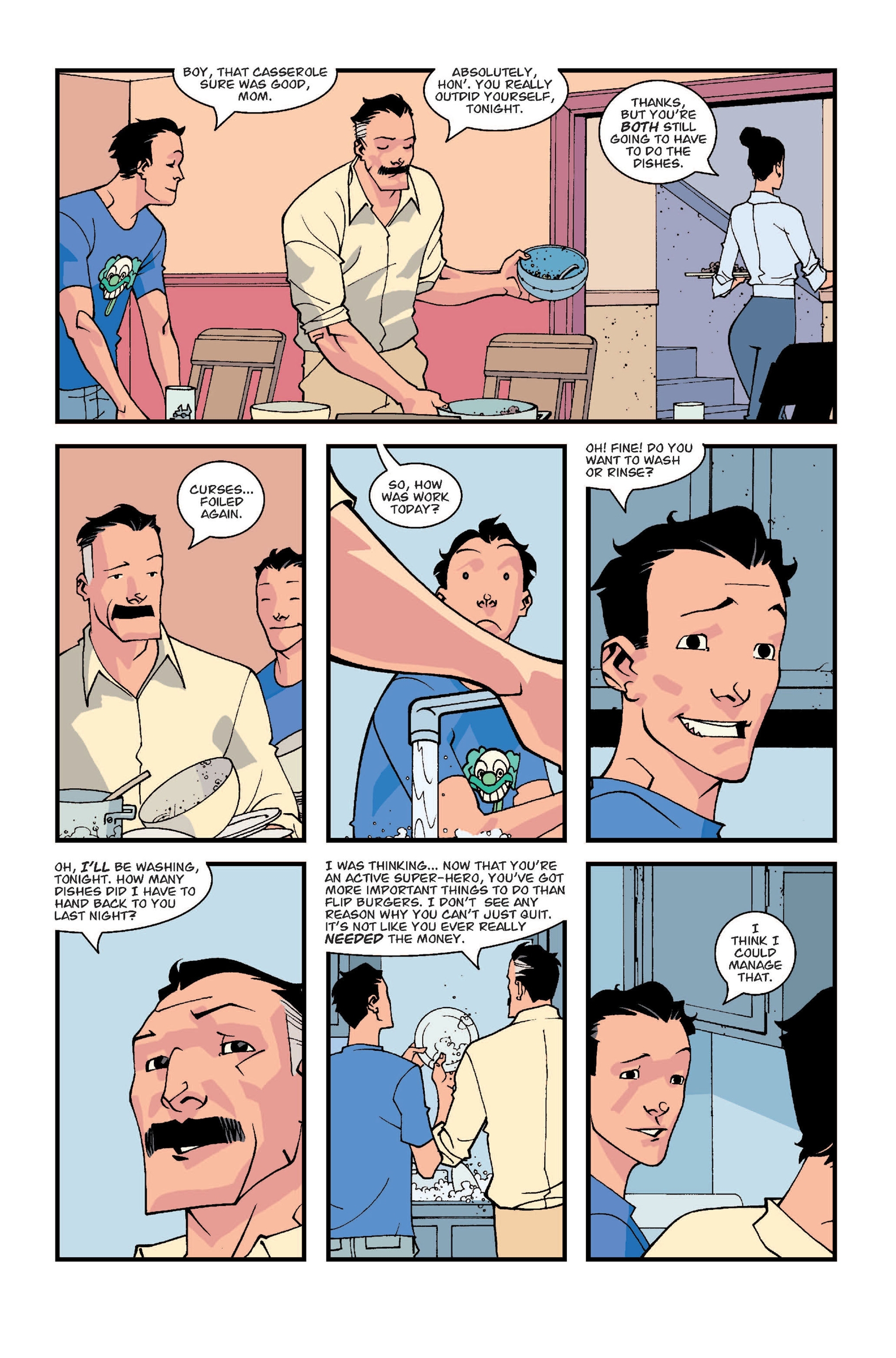 Invincible chapter 3 page 9