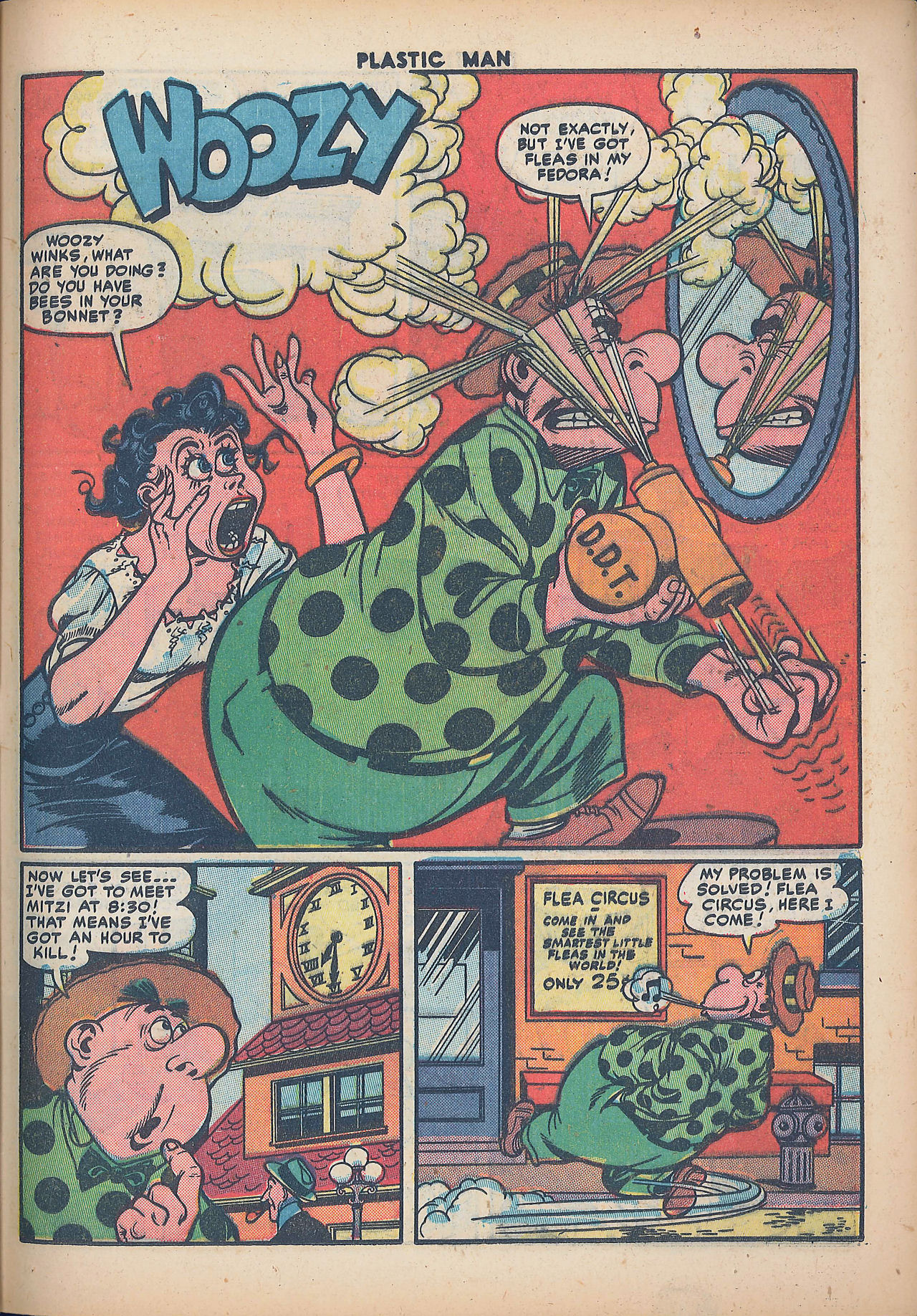 Read online Plastic Man (1943) comic -  Issue #30 - 35