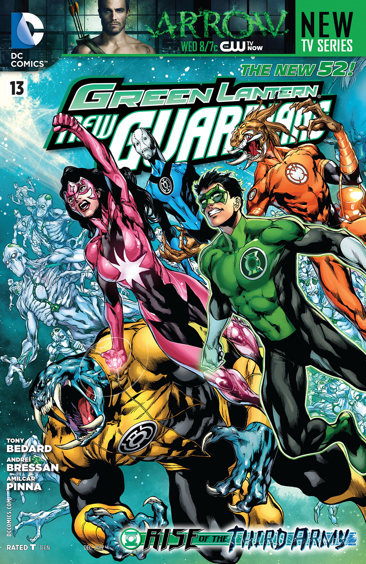 Read online Green Lantern: New Guardians comic -  Issue #13 - 1