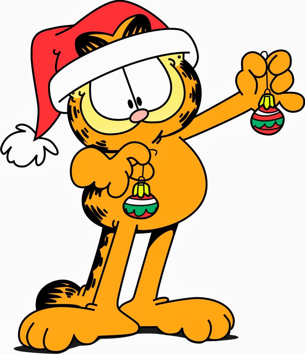 Feliz Navidad Garfield, dibujos psra imprimir Blog de imágenes