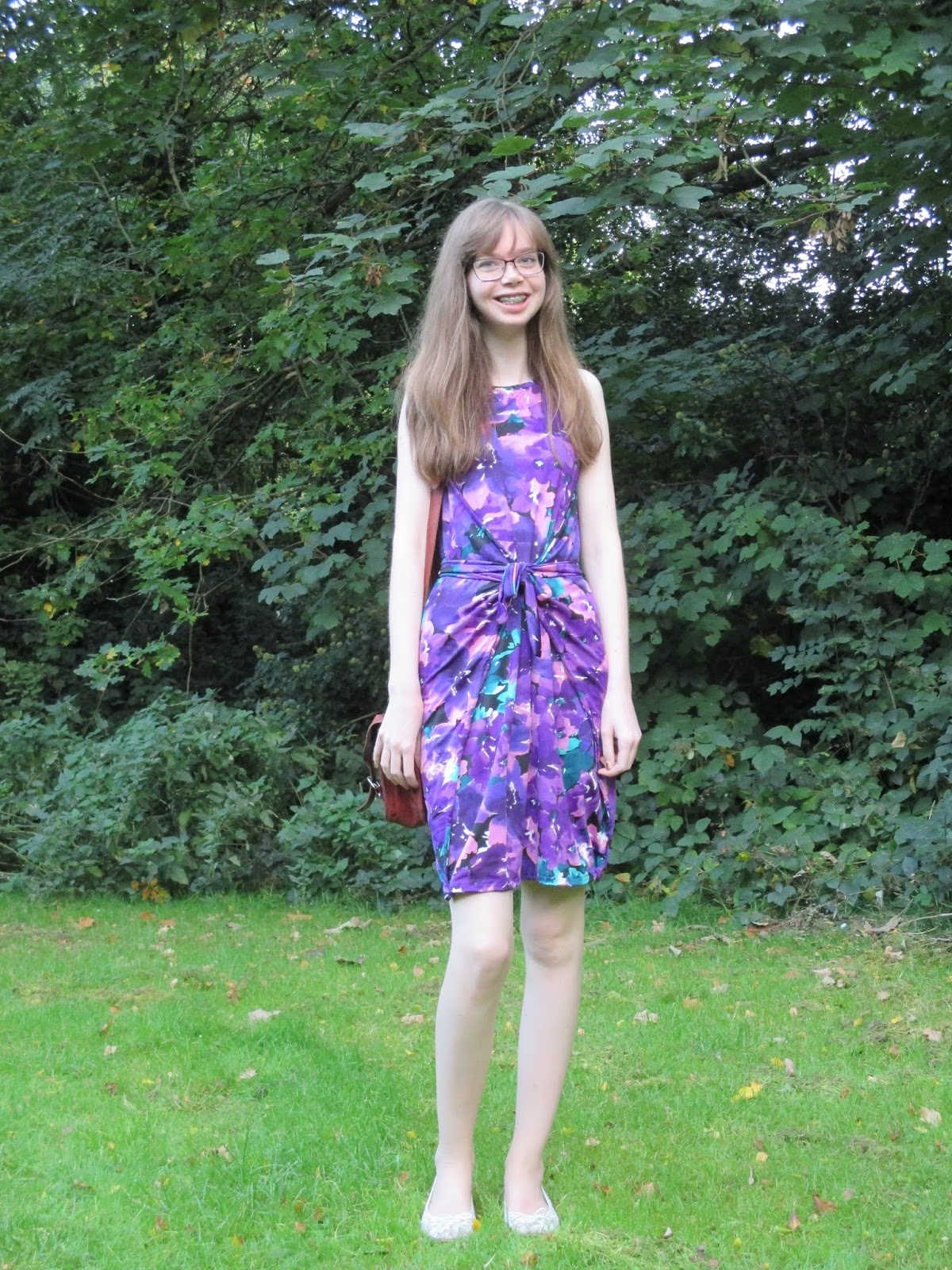 Lady Sewalot: Floral Jersey Kielo Wrap Dress