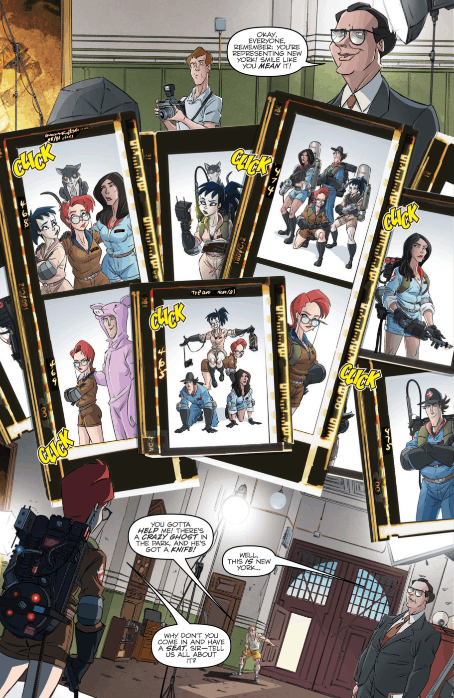 Read online Ghostbusters (2013) comic -  Issue #2 - 6