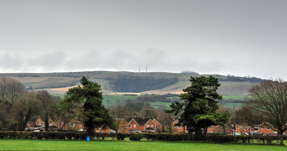 Calne, Past and Present View towards Hill