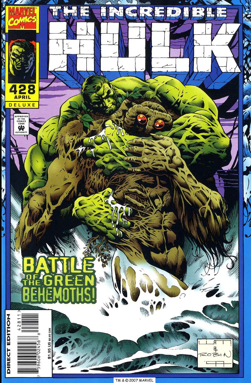 Read online The Incredible Hulk (1968) comic -  Issue #428 - 1