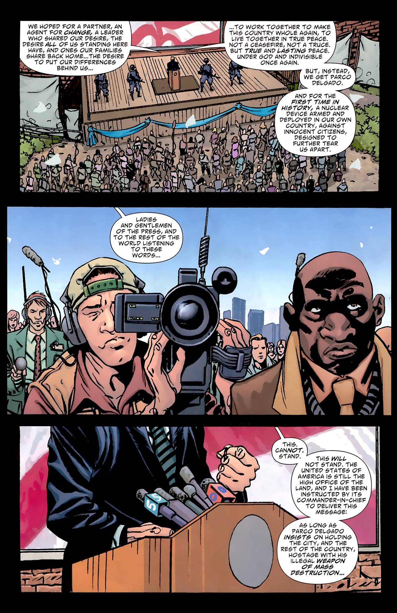 Read online DMZ (2006) comic -  Issue #47 - 6
