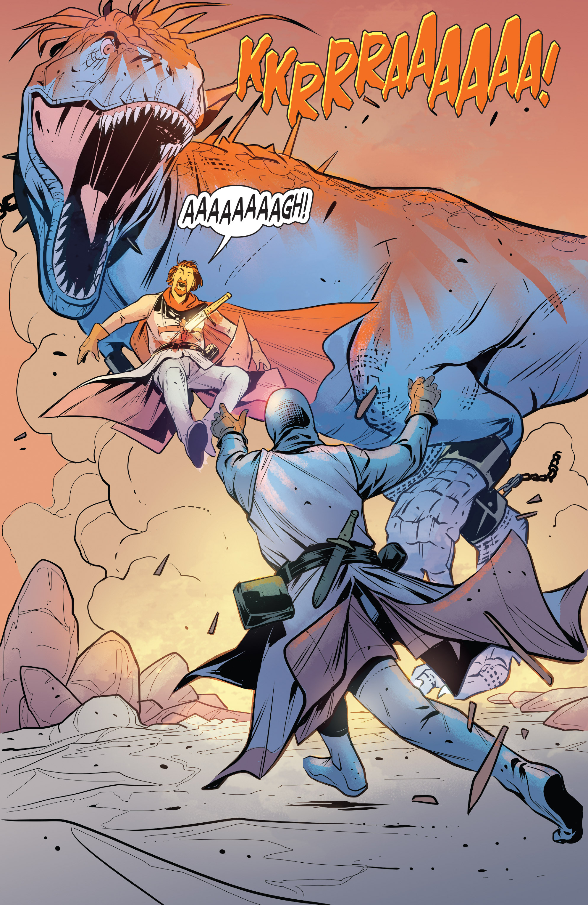 Read online Turok: Dinosaur Hunter (2014) comic -  Issue # _TPB 1 - 89
