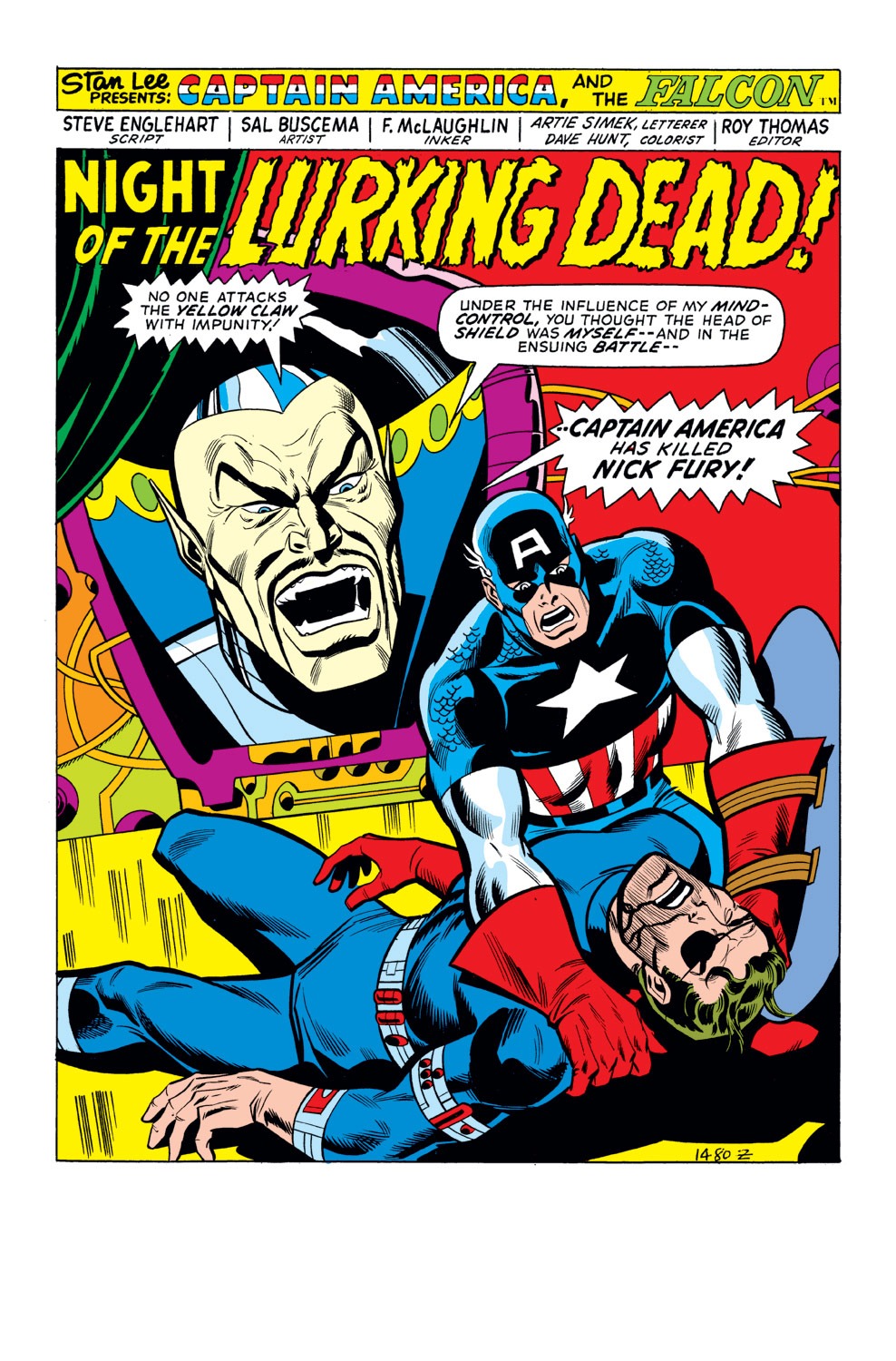 Captain America (1968) Issue #166 #80 - English 2