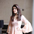 Rashi Khanna Hot Pink Dress Stills For Jai Lava Kusa Promotions