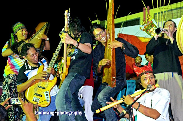 Kolaborasi musik etnik dalam Festival Kampong Temenggungan.
