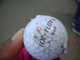 memento, souvernir, golf ball