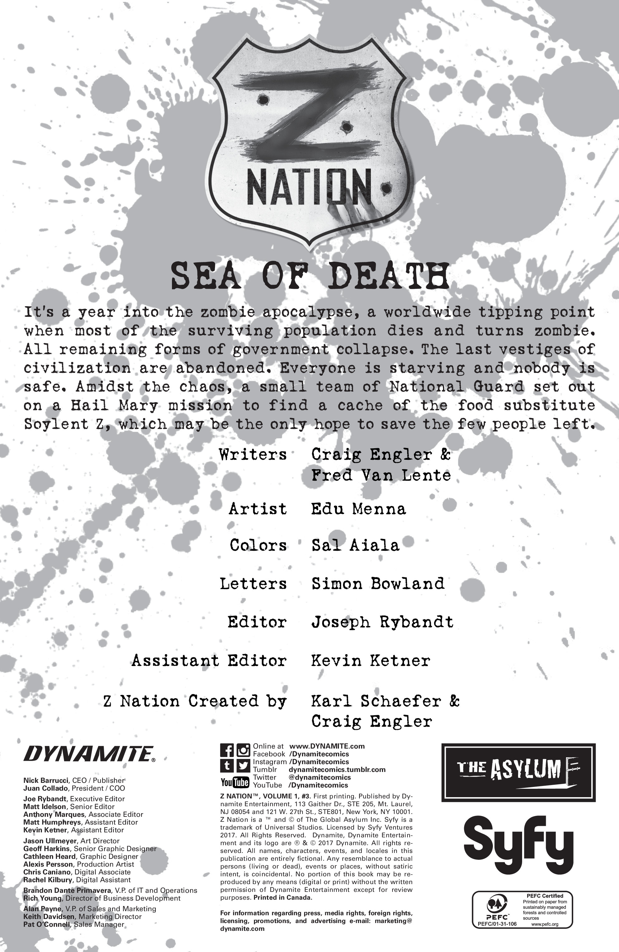 Read online Z Nation comic -  Issue #3 - 4