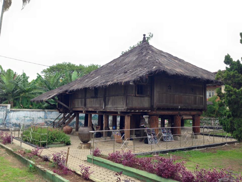 Desain Rumah Adat Lampung Nowou Sesat Nusantara Denah