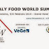 Il sindaco di Salerno De Luca all'Italy Food World Summit
