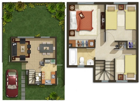 Garage With Apartment Plans 2 Bedroom