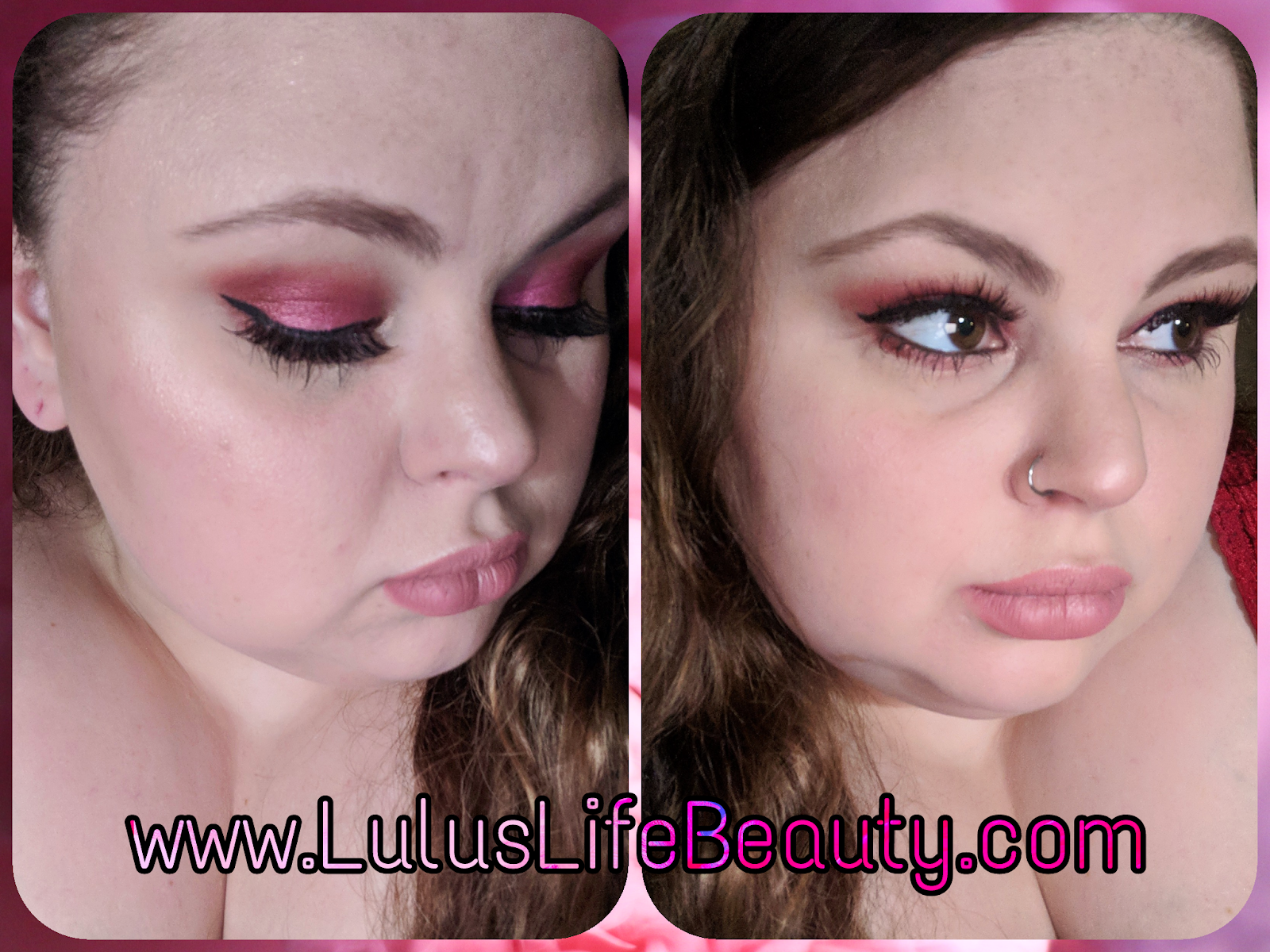 Lulu's Life: Fuschia Rush Makeup Tutorial;