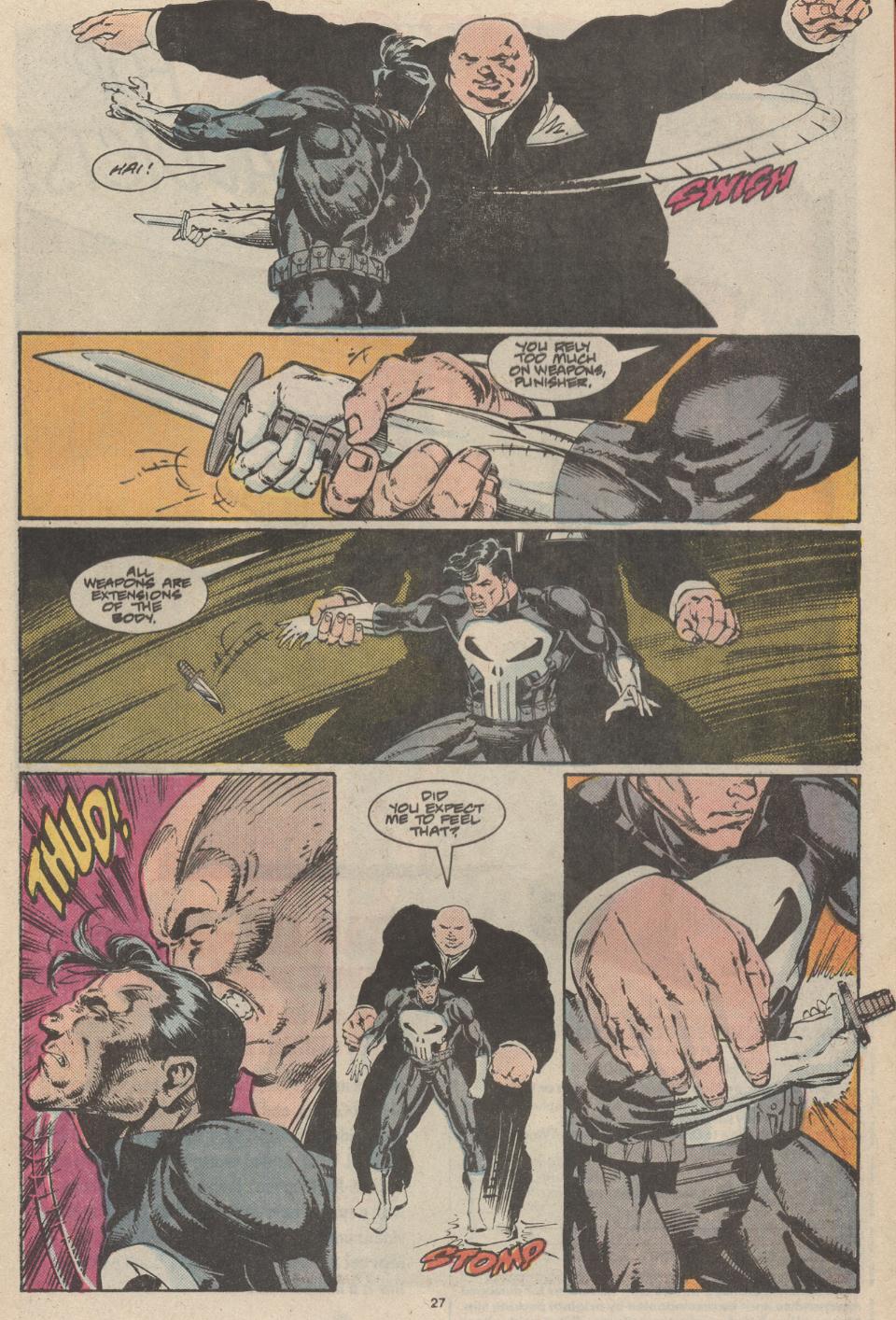 Read online The Punisher (1987) comic -  Issue #18 - Face Off - 21