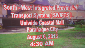 South West Terminal Inauguration