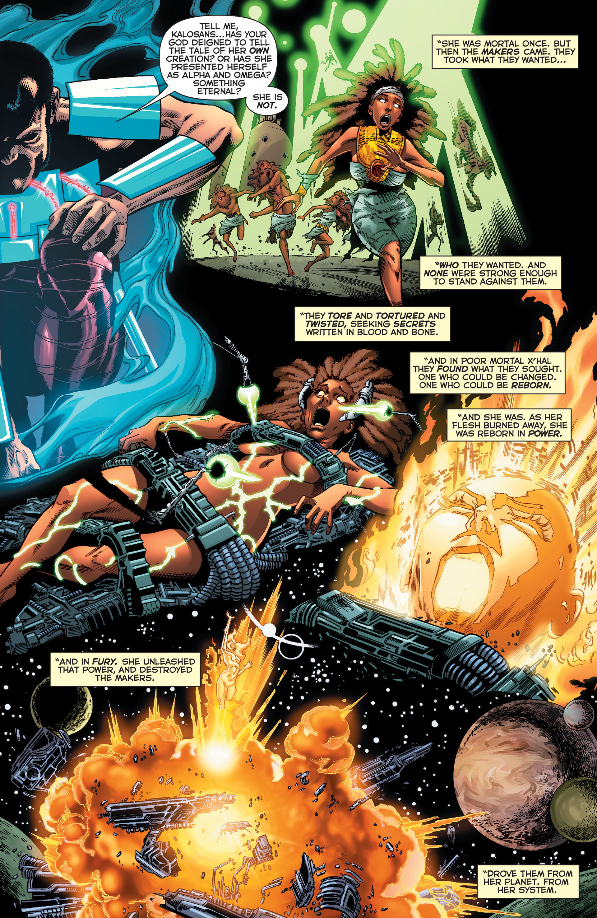 Read online Green Lantern: New Guardians comic -  Issue #29 - 16