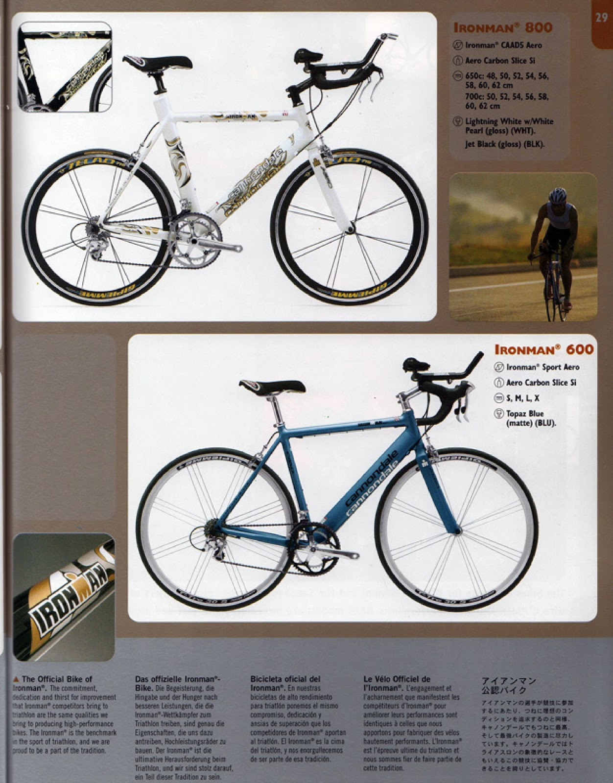 CATALOGUES CANNONDALE CANNONDALE 2004