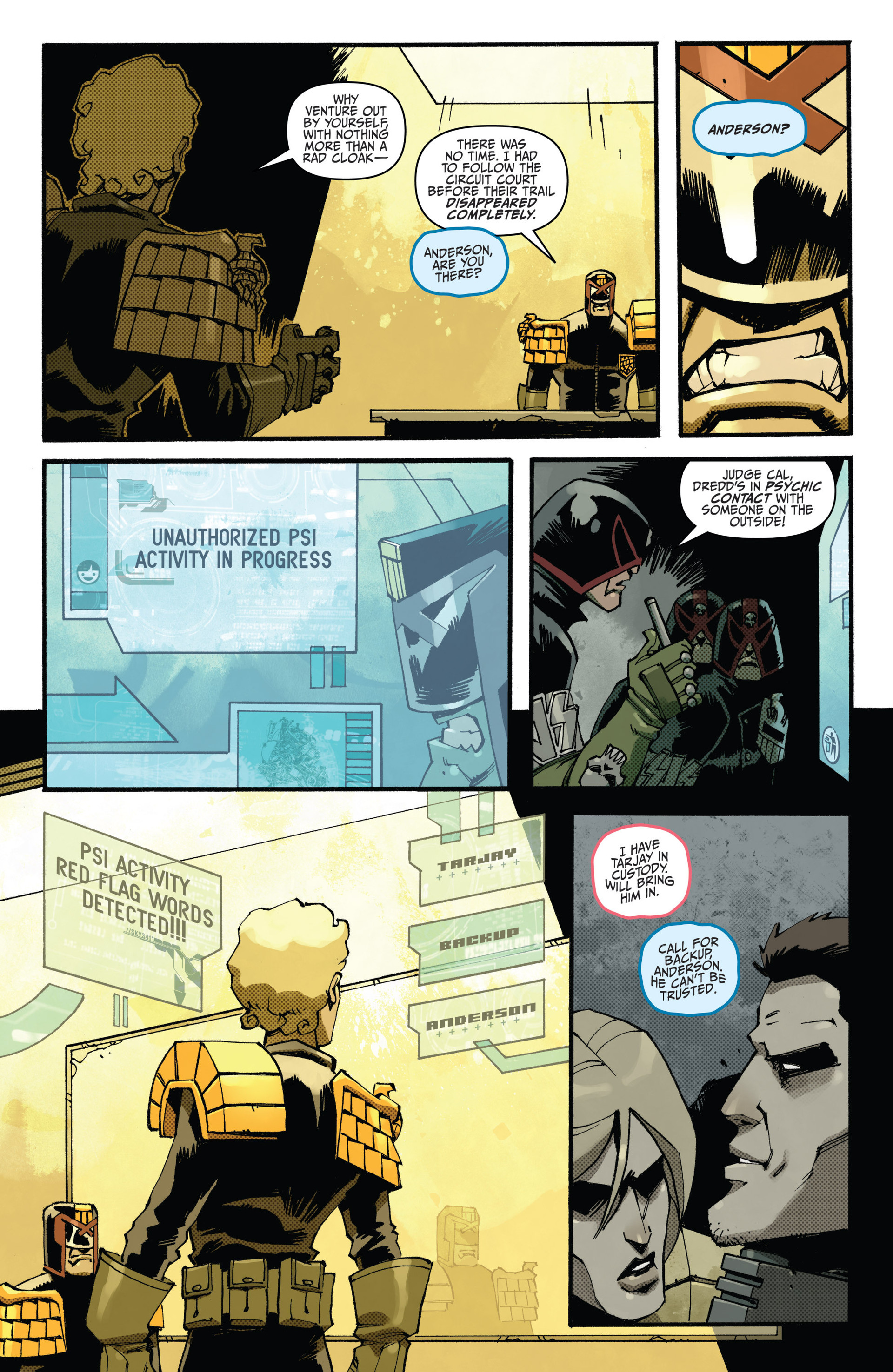 Read online Judge Dredd (2012) comic -  Issue #15 - 11