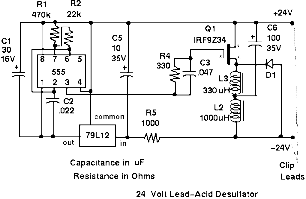 Homebrew Lead-Acid Battery Desulfator