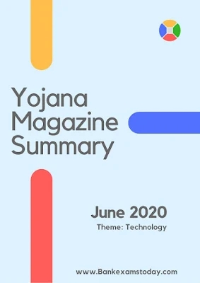 Yojana Magazine Summary: June 2020