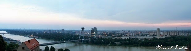 Bratislava, veduta dal castello Bratislava, veduta dal castello