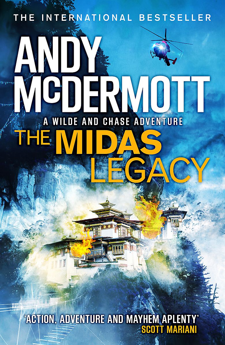 On A Crafty Adventure Book Review The Midas Legacy by Andy McDermott