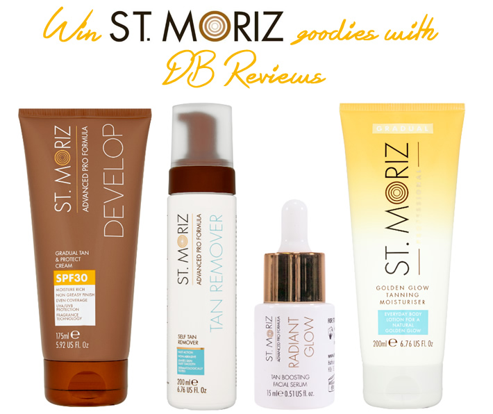 Win St. Moriz's New SelfTan Range DB Reviews UK Lifestyle Blog