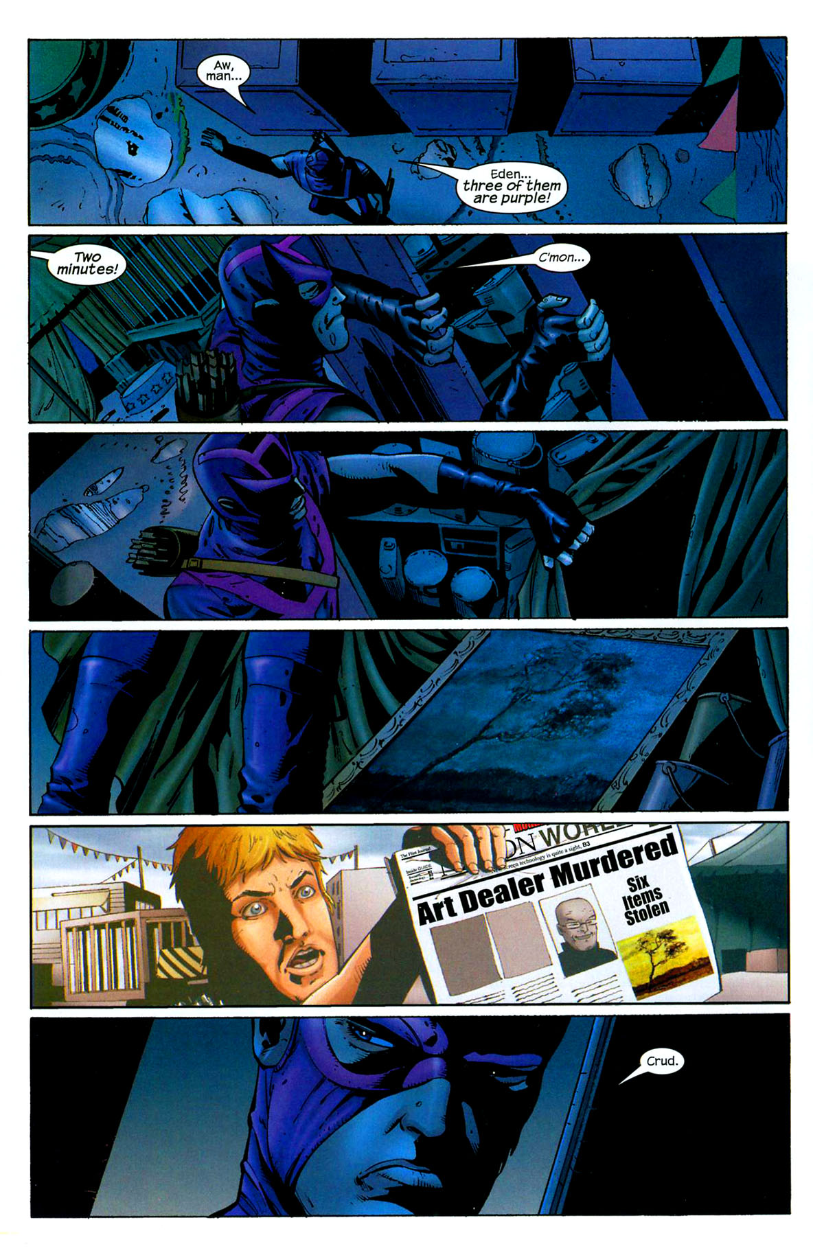 Hawkeye (2003) Issue #8 #8 - English 3 Hawkeye (2003) Issue #8 #8 - English 3