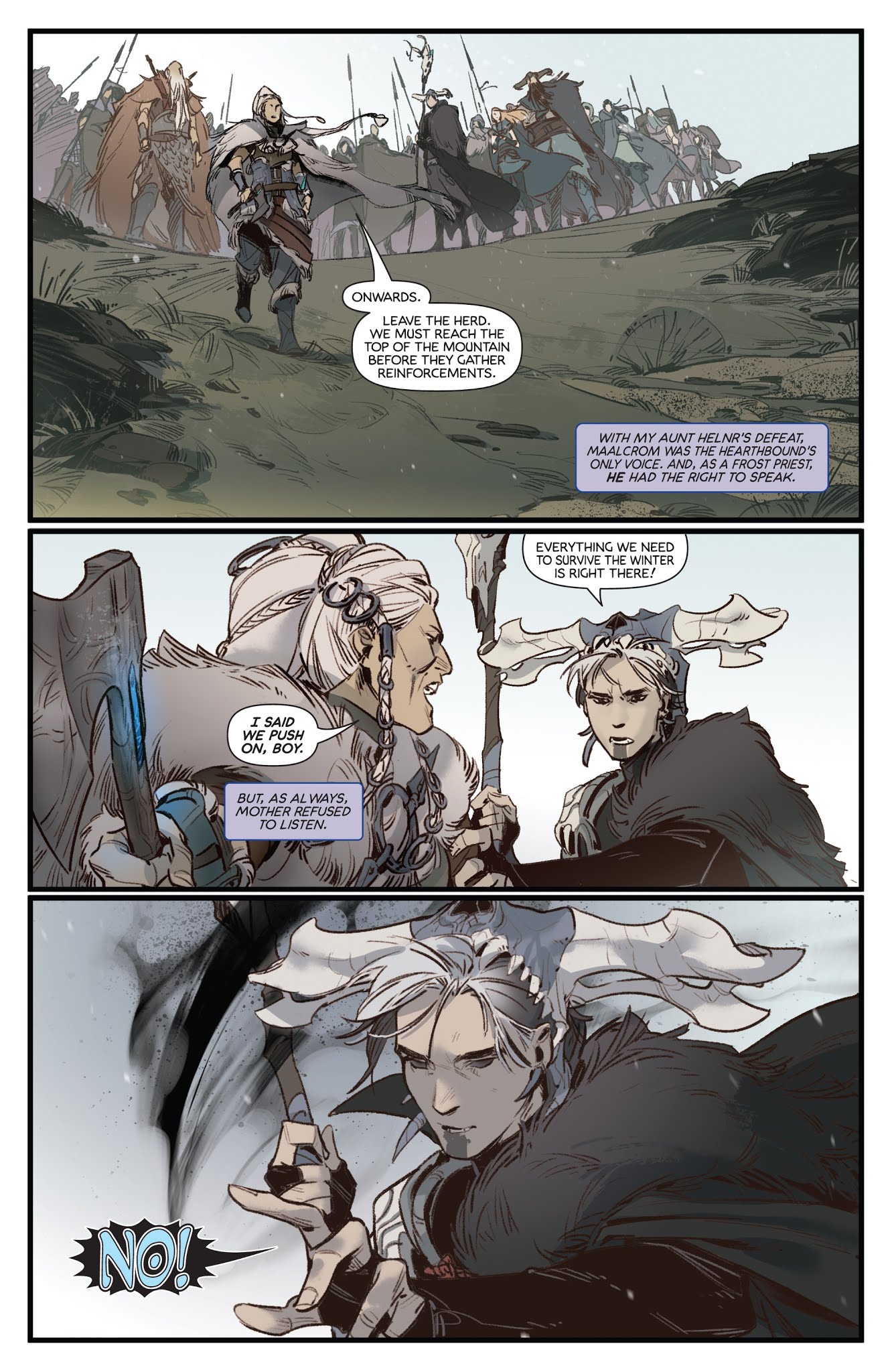 Read online League of Legends: Ashe: Warmother Special Edition comic -  Issue #1 - 15