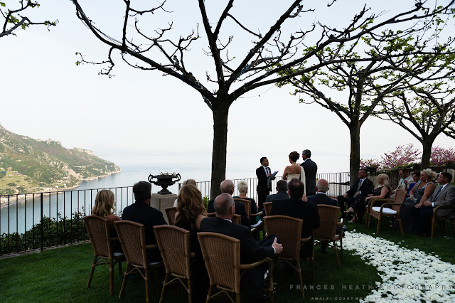 Wedding ceremony in Ravello