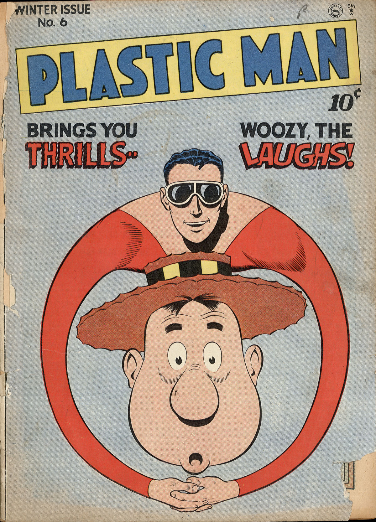 Read online Plastic Man (1943) comic -  Issue #6 - 1