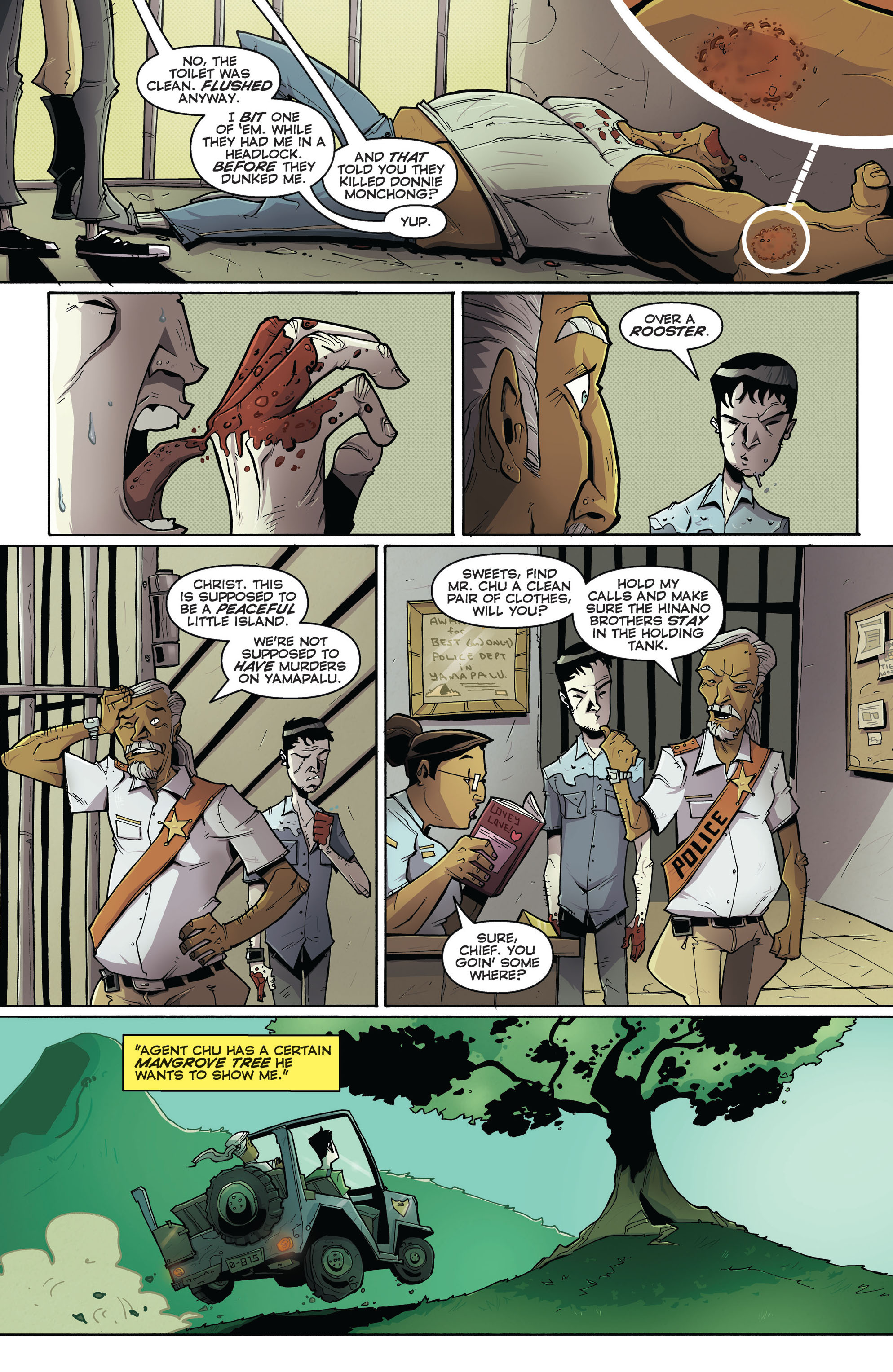 Read online Chew comic -  Issue #8 - 13