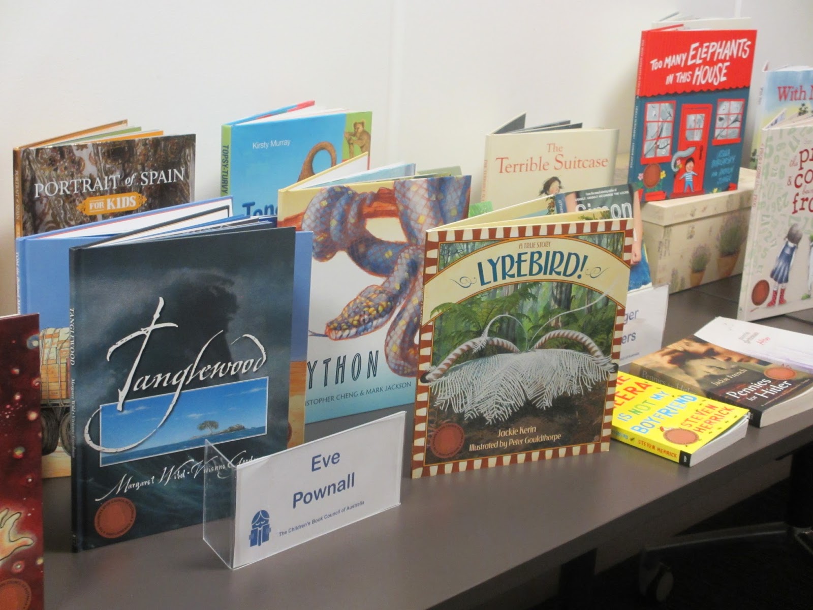 Jackie Kerin Children's Book Council of Australia Book of the Year