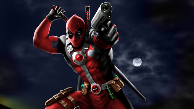 Deadpool Pistolet Artwork - Fond d'Écran en HD