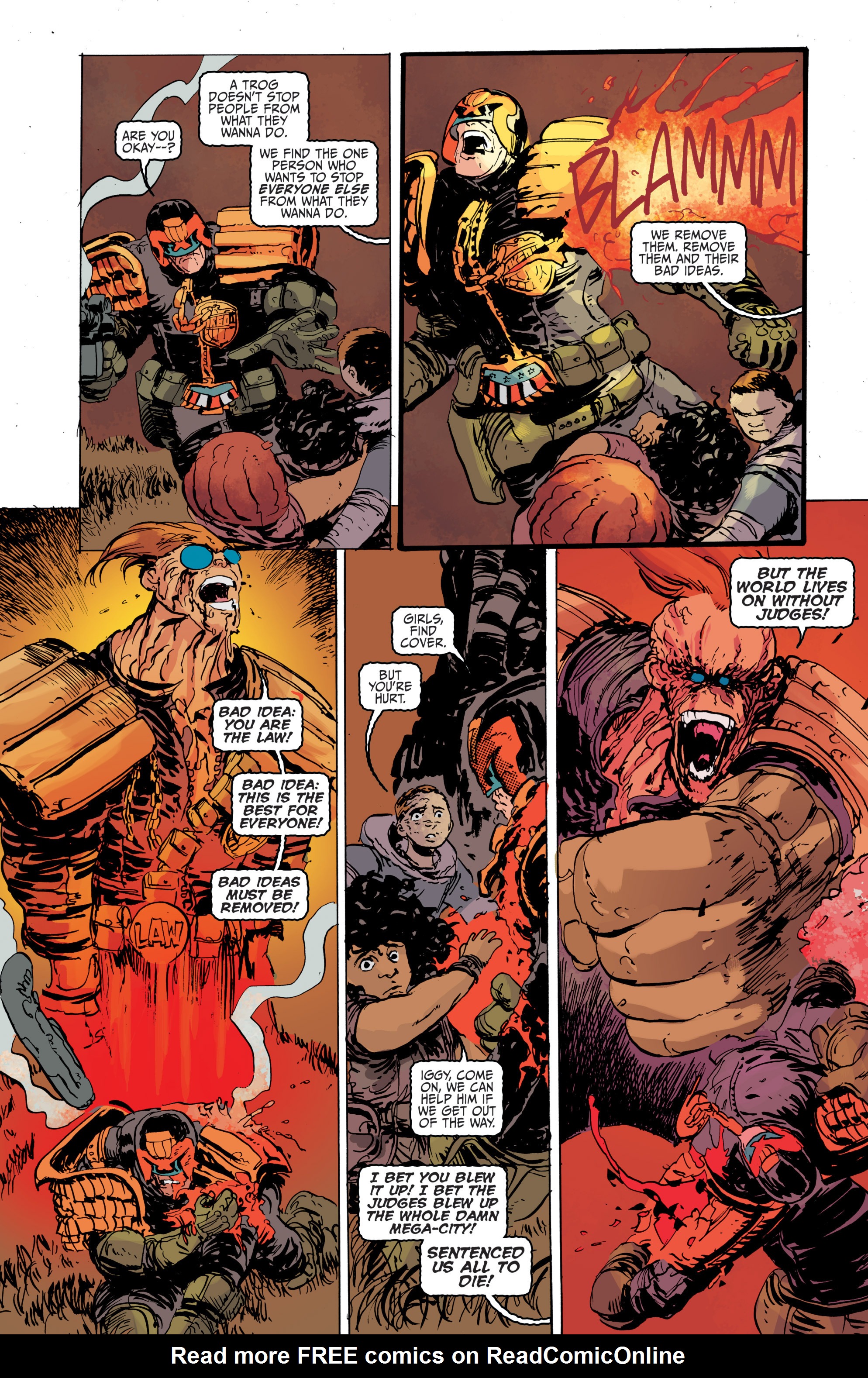Read online Judge Dredd (2015) comic -  Issue #2 - 23