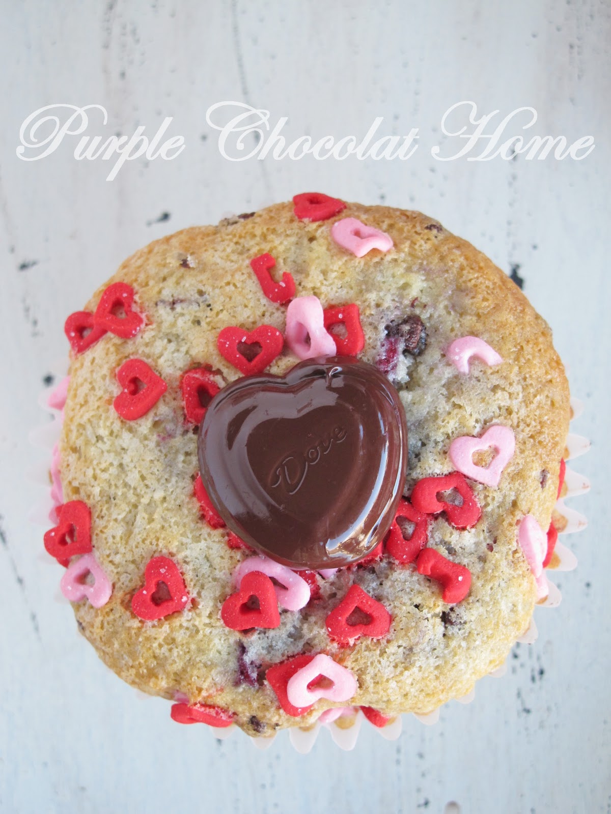 Chocolate Raspberry Love Muffins Purple Chocolat Home