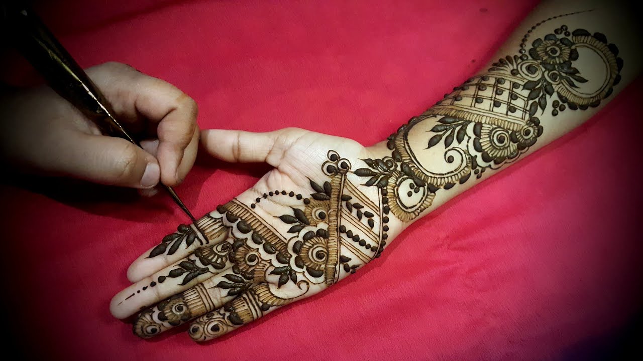 New Khaleeji Henna Design for Eid 2018 New Khaleeji Henna Design for Eid 2018