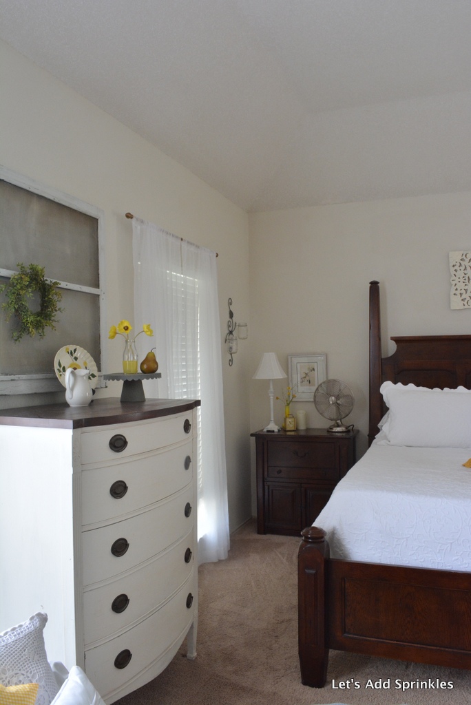 Let's Add Sprinkles Magnolia Market Inspired Master Bedroom