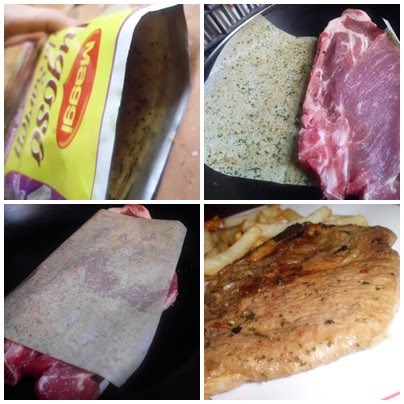 jugoso a la sarten de maggi