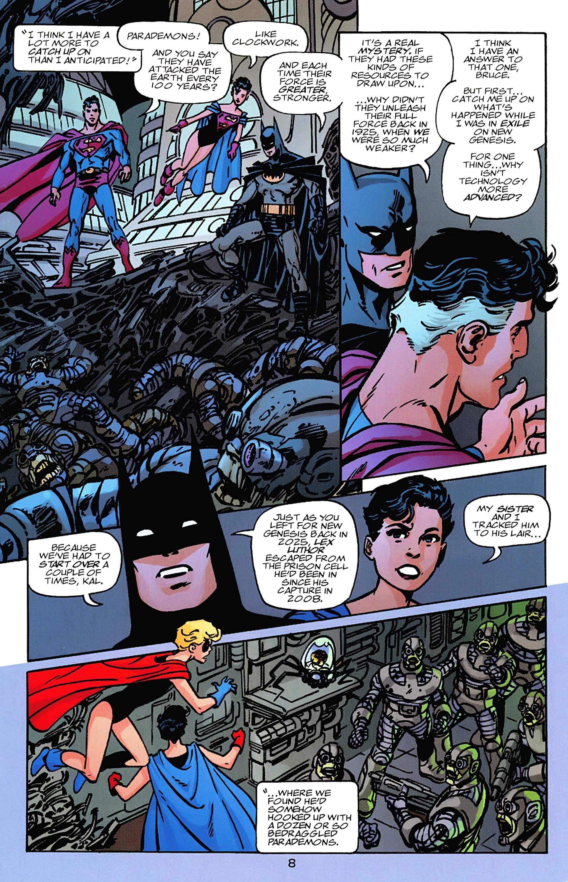 Read online Superman & Batman: Generations III comic -  Issue #7 - 9