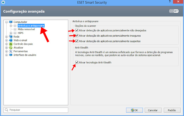 Baixar e configurar antivirus eset smart security 8 para ficar mais potente