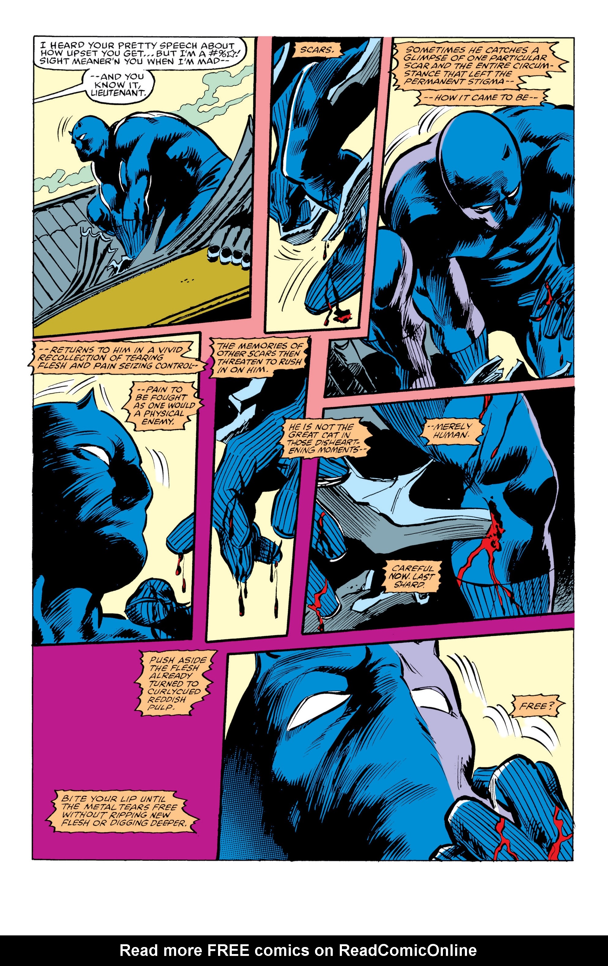 Read online Black Panther: Panther's Quest comic -  Issue # TPB - 90