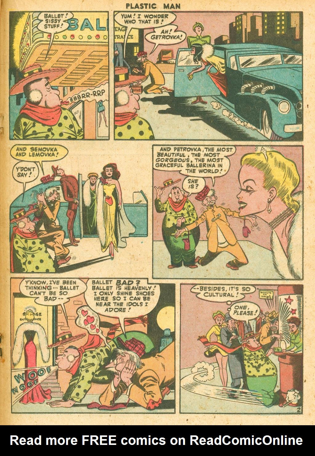 Read online Plastic Man (1943) comic -  Issue #10 - 27