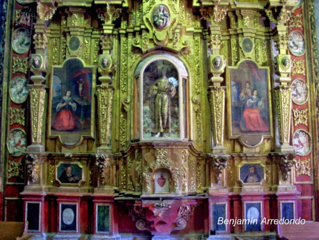 El Bable El interior del Santuario del Señor de Mapethé, el Cardonal