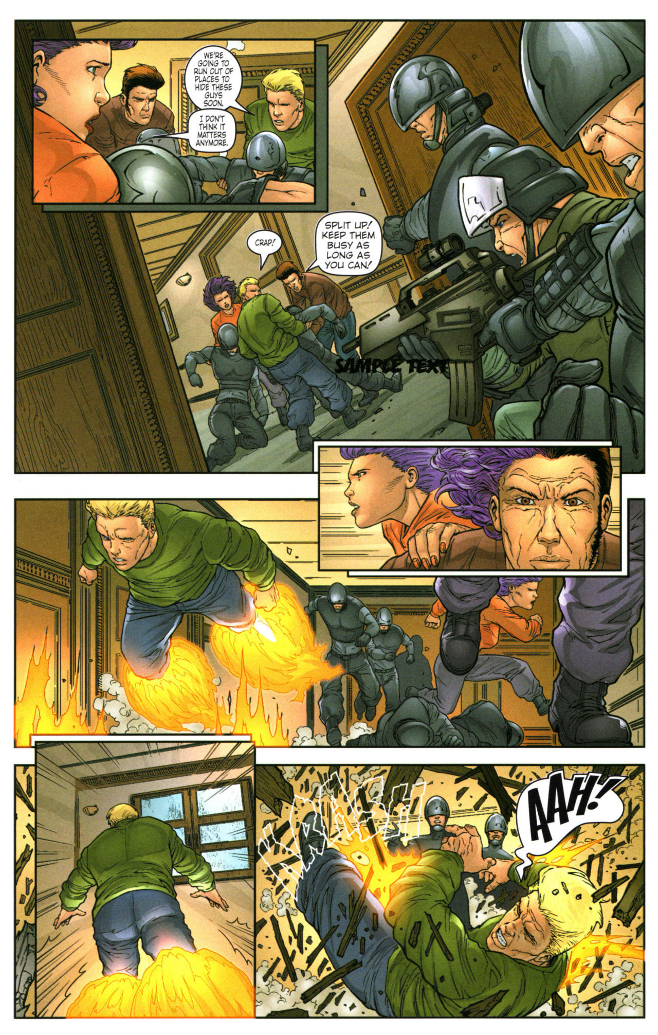 Read online Helios: Under the Gun comic -  Issue #4 - 19
