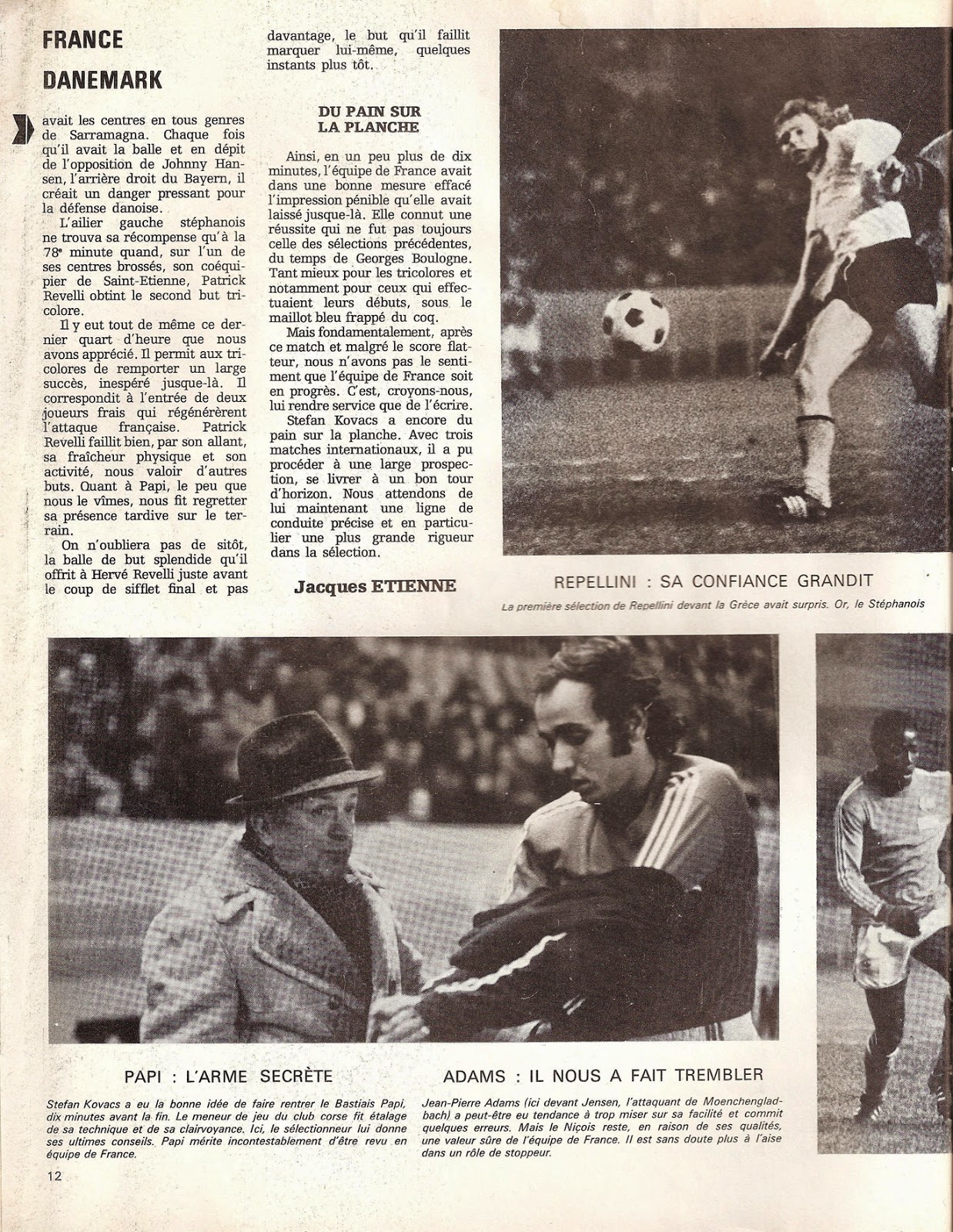 FRANCEDanemark 1973.